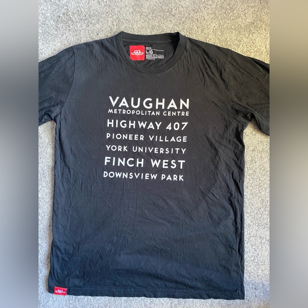 TTC (Toronto Transit Commission) Subway Stations Tee